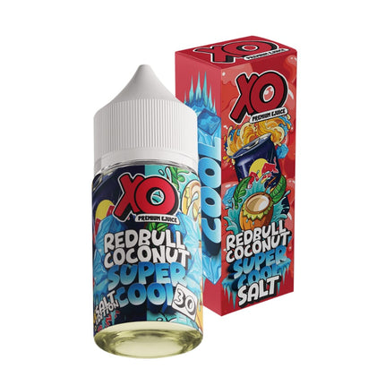 XO Super Cool SaltNic Redbull Coconut مشروب طاقه جوزهند ساقع جدا