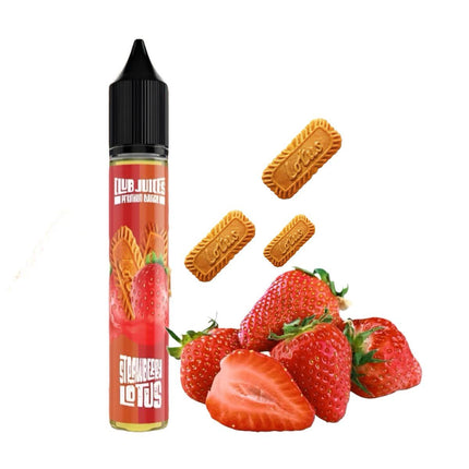 Club Juices Strawberry Lotus فراوله بسكويت