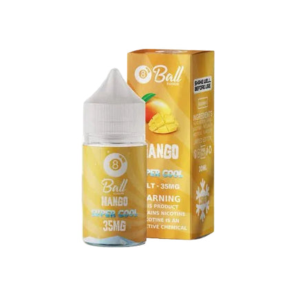 8Ball⁩ Super Cool SaltNic Mango مانجا ساقع جدا