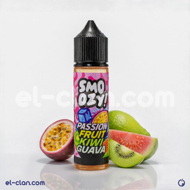 Smoozy Frozen Passion Fruit Kiwi Gava باشون فروت كيوي جوافه ساقع