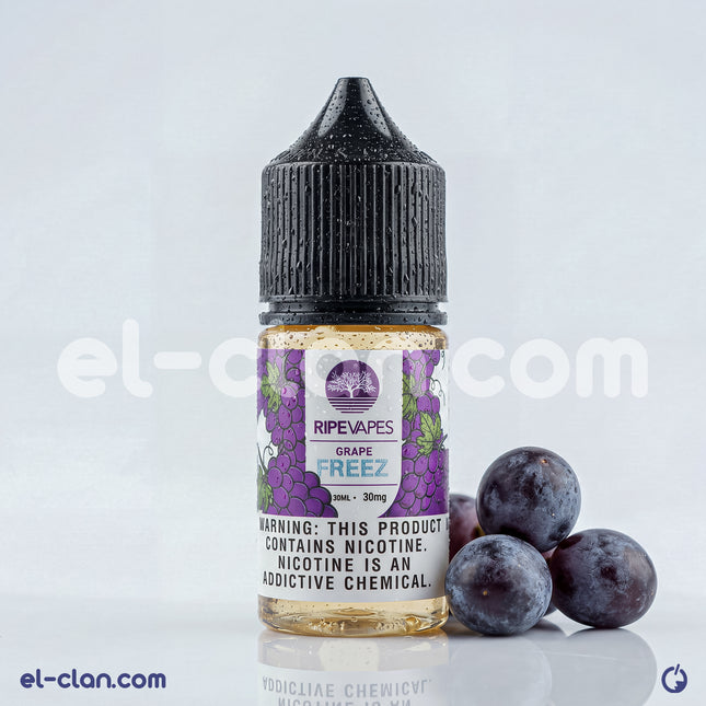 سائل فيب ليكويد RIPE VAPES SaltNic Grape Freez عنب ساقع بنكهة عنب باردة وباردة من علامة RIPE VAPES
