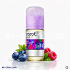 سائل فيب Vozol SaltNic بنكهة توت توت الأزرق، ليكويد مستورد من علامة Vozol E-Juice، يظهر في عبوة واضحة.