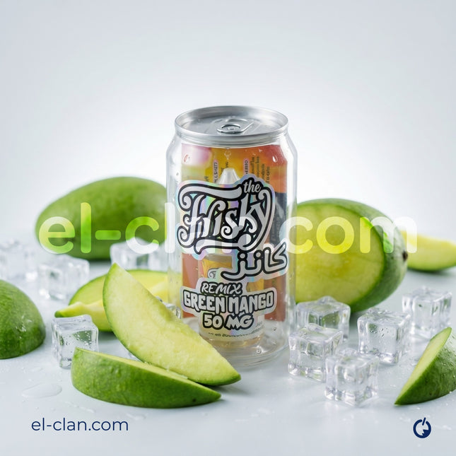 Frisky SaltNic Remix Cans Green Mango كانز مانجو ساقع