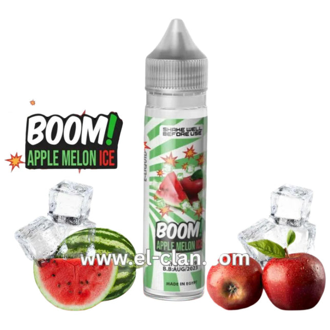 ⁨⁨⁨8Ball Boom تفاح بطيخ ⁩ - 8ball E-Juice -  الكلان فيب el-clan.