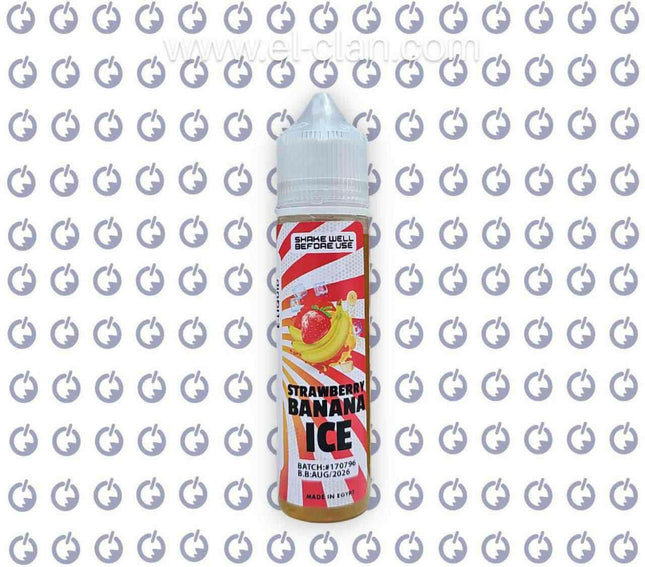 8Ball Strawberry Banana  ⁨⁨⁨  فراوله موز ساقع - 8ball E-Juice -  الكلان فيب el-clan.