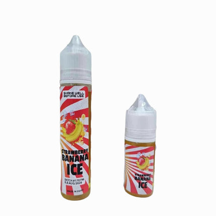 8Ball Strawberry Banana  ⁨⁨⁨  فراوله موز ساقع - 8ball E-Juice -  الكلان فيب el-clan.