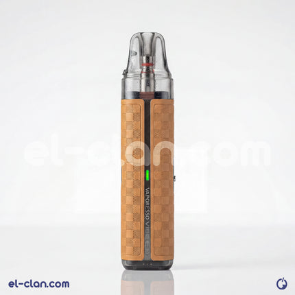 جهاز فيب هاردوير Vaporesso Vibe SE 2 مع شاشة عرض وأزرار تشغيل، تصميم أنيق ولون أسود، مود وكيت للتدخين الإلكتروني