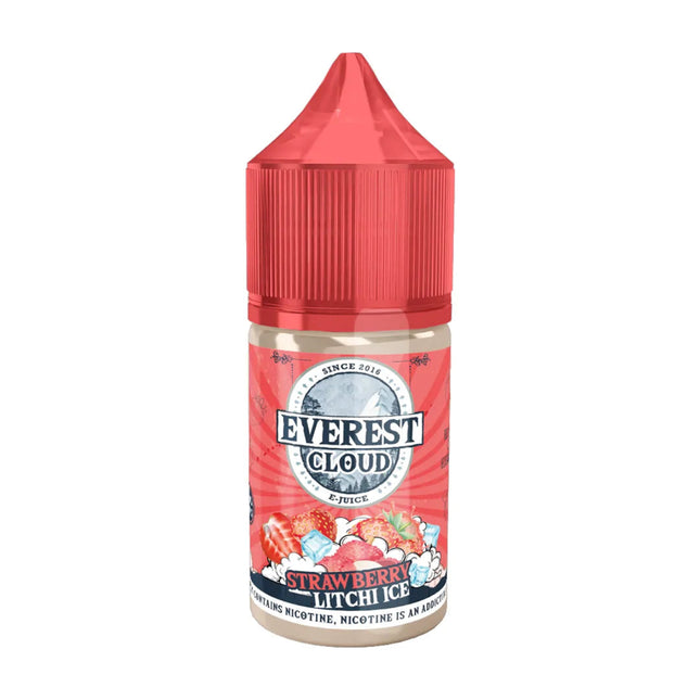 Everest Cloud SaltNic Strawberry Litchi Ice فراوله ليتشي ساقع
