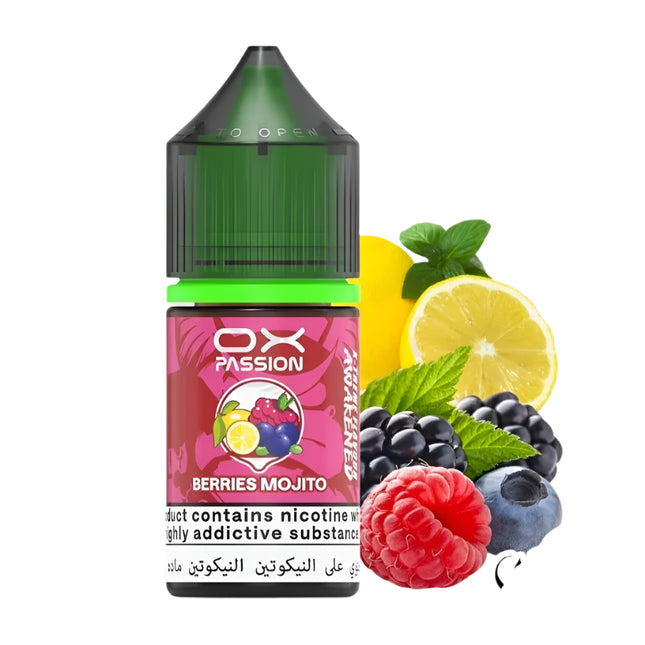 OX Passion SaltNic Berries Mojito توت ليمون