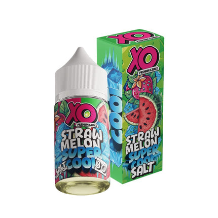 XO Super Cool SaltNic Straw Melon فراوله بطيخ ساقع جدا
