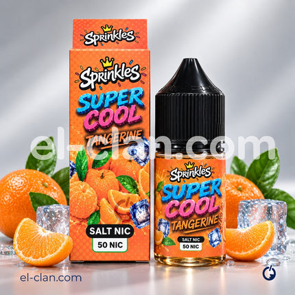 Sprinkles Super Cool Saltnic Passion Tangerine برتقال نعناع ساقع جدا