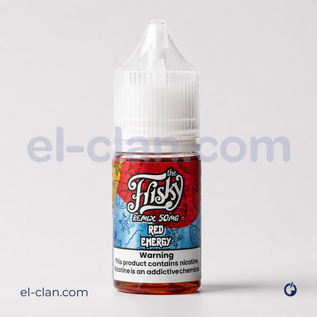 Frisky SaltNic Remix Red Energy Ice  مشروب طاقه ساقع
