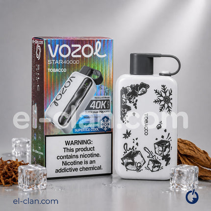 Vozol Star 40K Super Cool Tobacco Disposable توباكو ساقع