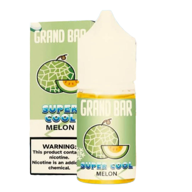 Grand Bar Super Cool SaltNic Melon كانتلوب ساقع