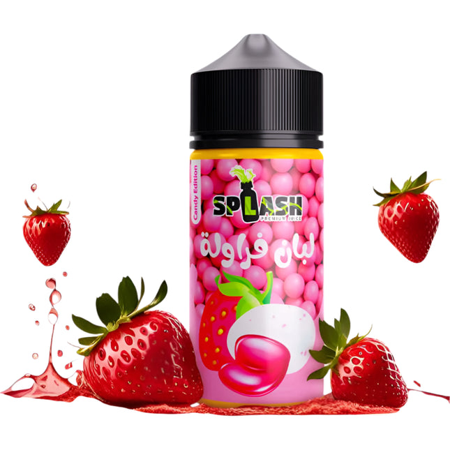 Splash Strawberry Bubblegum لبان فراوله