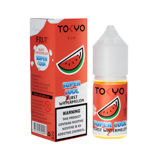 Tokyo SaltNic Iced Burst Watermelon  بطيخ مثلج