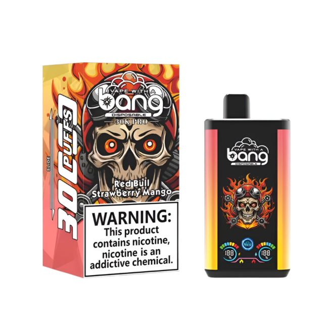 Bang 30K Pro Energy Strawberry Mango Disposable Energy Drink