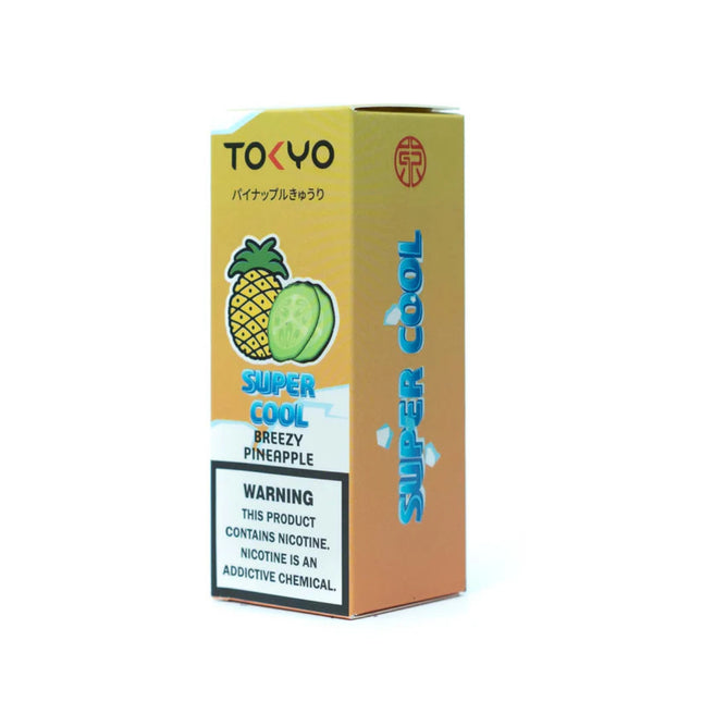 Tokyo SaltNic Super Cool Breezy Pineapple بريزي أناناس ساقع