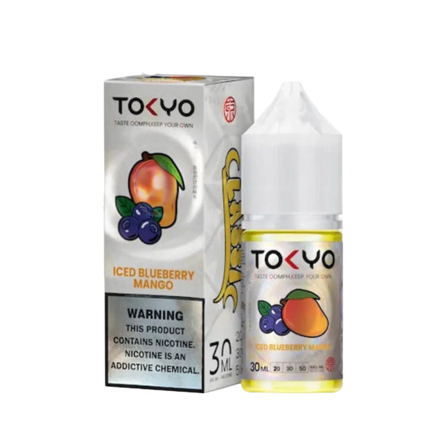 Tokyo SaltNic Iced Blueberry Mango توت مانجو ساقع