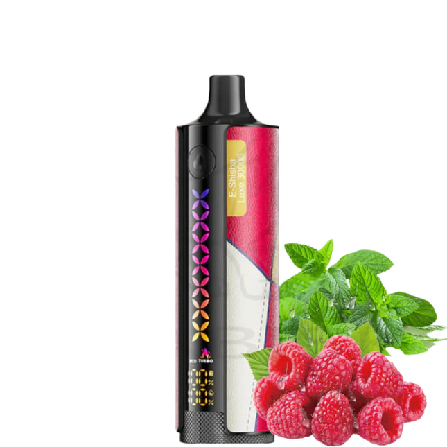 Elfbar E-Shisha Luxe 30K Raspberry Mint Disposable Raspberry Mint
