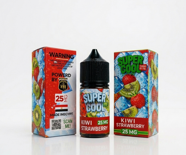 FBI SaltNic Super Cool Kiwi Strawberry فراوله كيوي ساقع – الكلان فيب