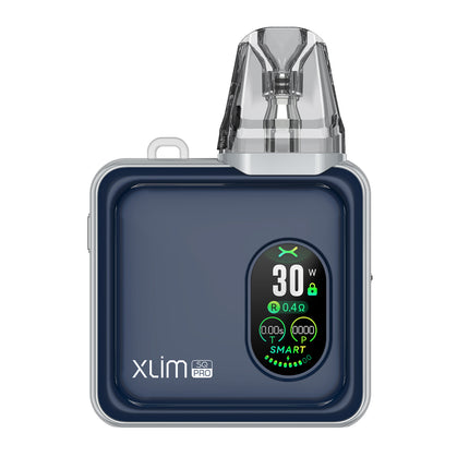 بطارية بود Oxva Xlim SQ Pro بلون أزرق ناعم، تصميم أنيق وملمس ناعم لفيب هاردوير من علامة OXVA