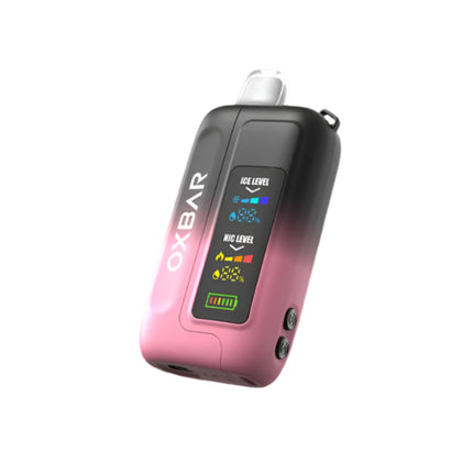 Oxbar Ice Nic 35k Peach Blue Razz خوخ توت ساقع