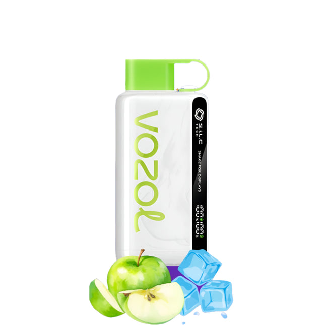 Vozol Star 12K Sour Apple Ice Disposable تفاح ساقع