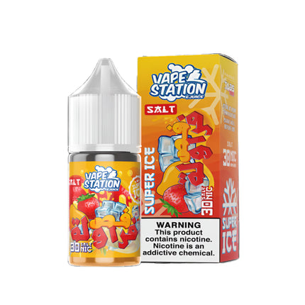 Vape Station Super Ice SaltNic Fas Strawberry
