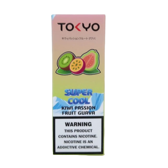 Tokyo SaltNic Super Cool Kiwi Passion Fruit Guava كيوي باشون فروت جوافه ساقع جدا