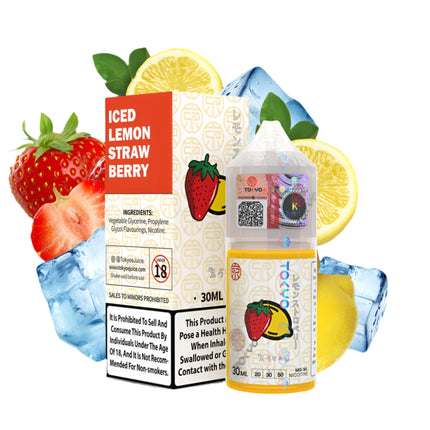 Tokyo SaltNic Iced Strawberry Berry Lemon  فراولة توت ليمون ساقع