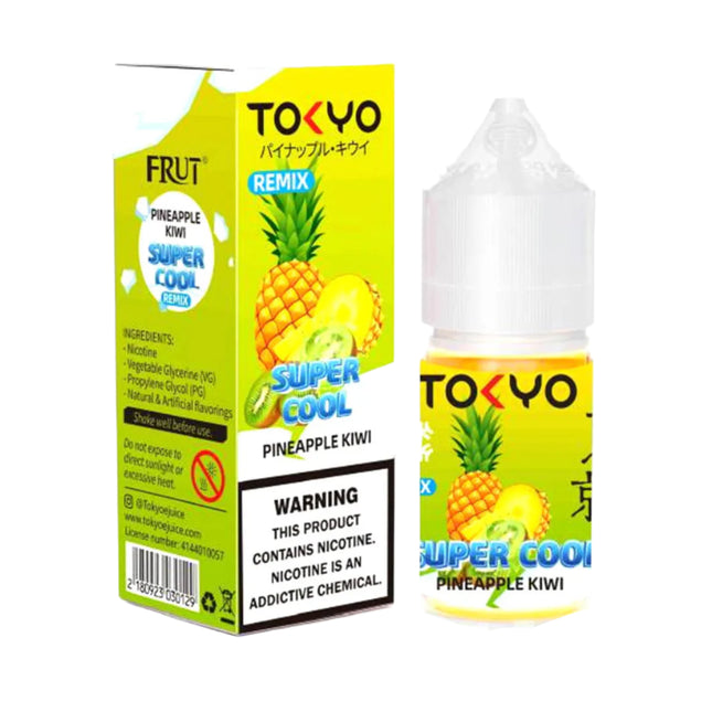 Tokyo SaltNic Super Cool Pineapple Kiwi