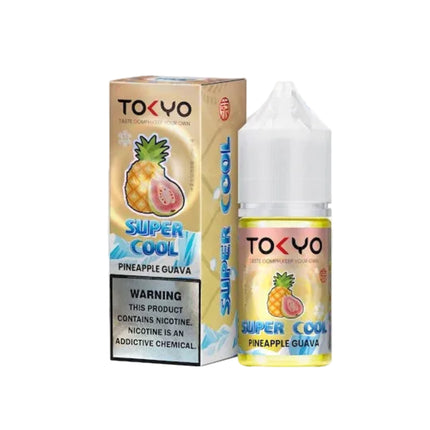 Tokyo SaltNic Super Cool Pineapple Guava اناناس جوافه ساقع