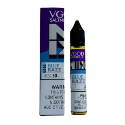 VGOD SaltNic Iced Blue Razz توت ساقع