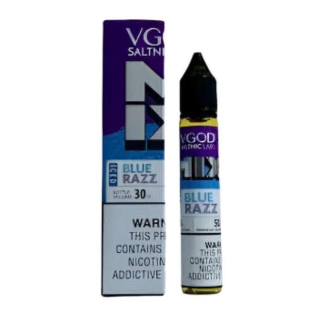 VGOD SaltNic Iced Blue Razz توت ساقع