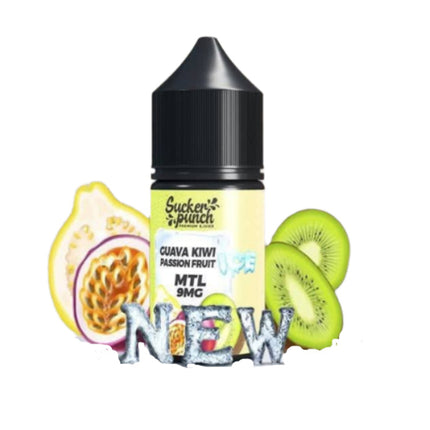 Sucker Punch Guava  Kiwi Passion Fruit Ice  باشون فروت كيوي جوافه ساقع