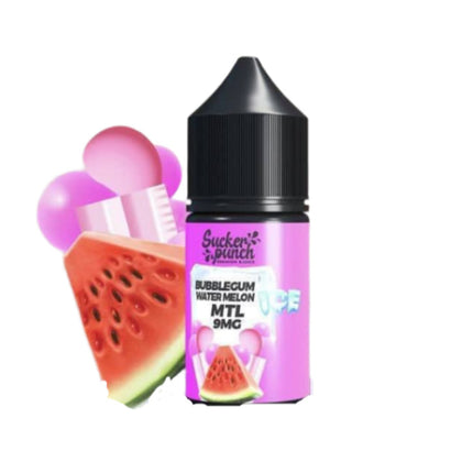 Sucker Punch Bubblegum Watermelon Ice لبان بطيخ ساقع