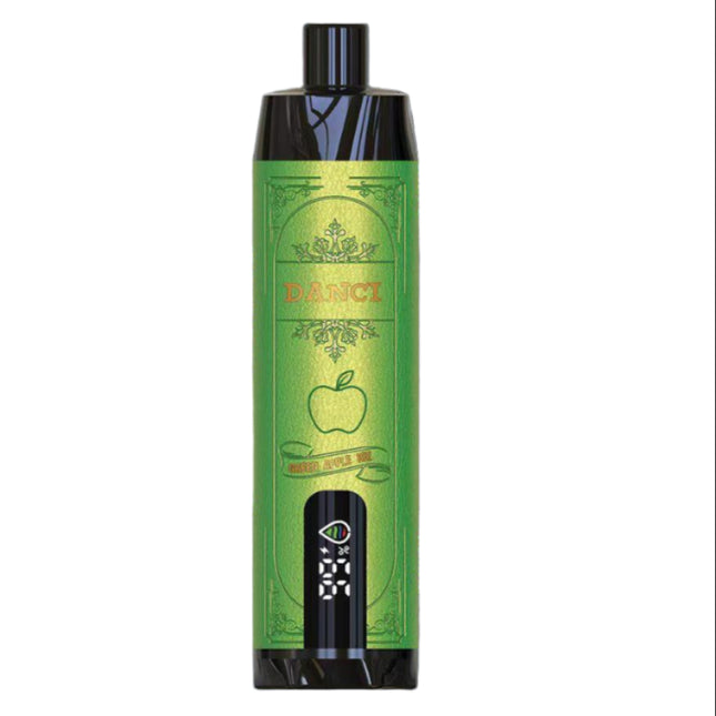 Danci 18K Green Apple Ice Disposable  تفاح اخضر ساقع