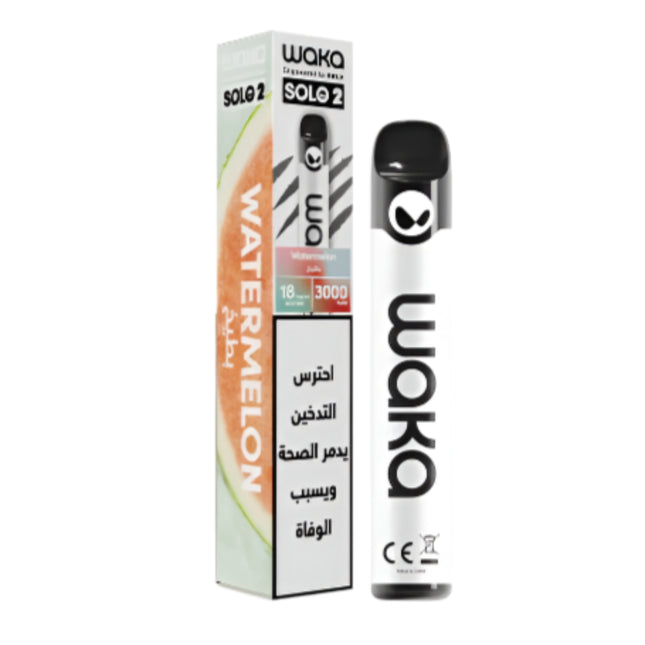 Waka Solo2 3K Watermelon Disposable بطيخ