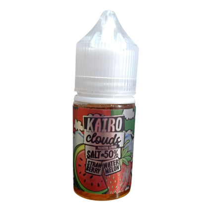 Kairo Clouds SaltNic Super Cool Straw Berry Watermelon بطيخ فراوله توت