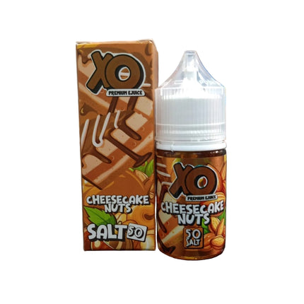 XO SaltNic Cheesecake Nunts تشيز كيك مكسرات