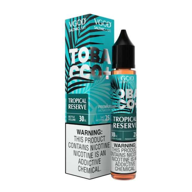 Vgod Saltnic Tobacco Topical Reserve تبغ خشن