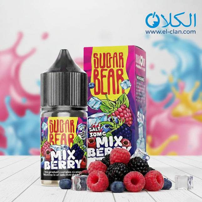 Sugar Bear SaltNic Super Freezy Mix Berry توت ساقع