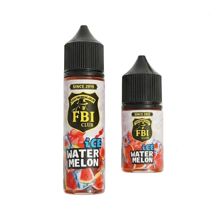 سائل فيب بنكهات ماء بطيخ ساقع من FBI E-Juice، زجاجة ليكويد محلي لنكهات ناعمة ومنعشة