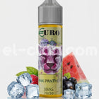 تعبئة فيب ليكويد Euro Ice Pink Panther بنكهة غزل البنات وثلج بعبوة ذات تصميم أنيق من Euro E-Juice