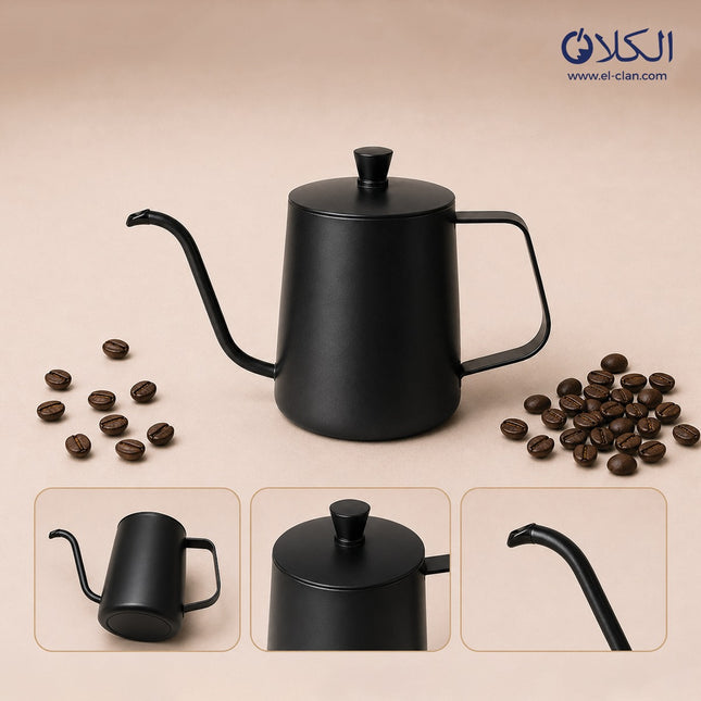 Manual Gooseneck Drip Coffee Kettle غلاية ترشيح القهوة