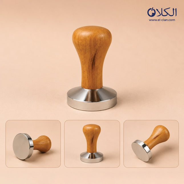 Wooden Handle Coffee Tamper مكبس قهوة