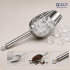 Stainless Steel Ice & Coffee Scoop  جاروف استانلس