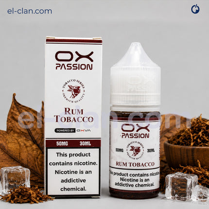 OX Passion SaltNic Rum Tobacco توباكو