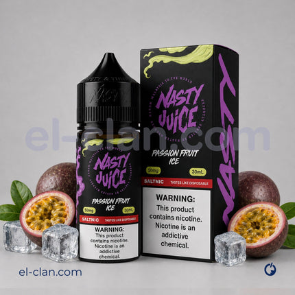 Nasty SaltNic Passion Fruit Ice باشون فروت ساقع